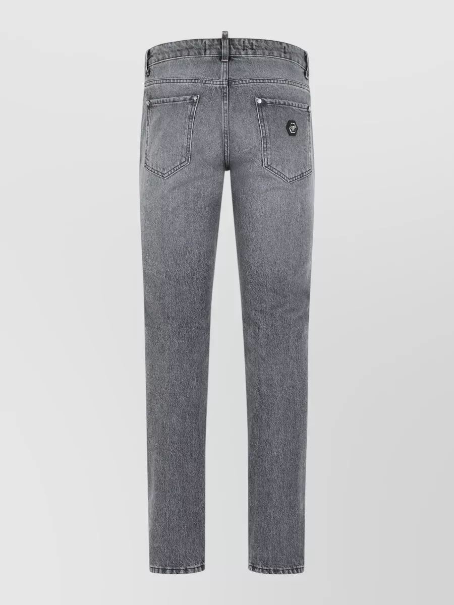 Philipp Plein Straight-Leg Denim Jeans