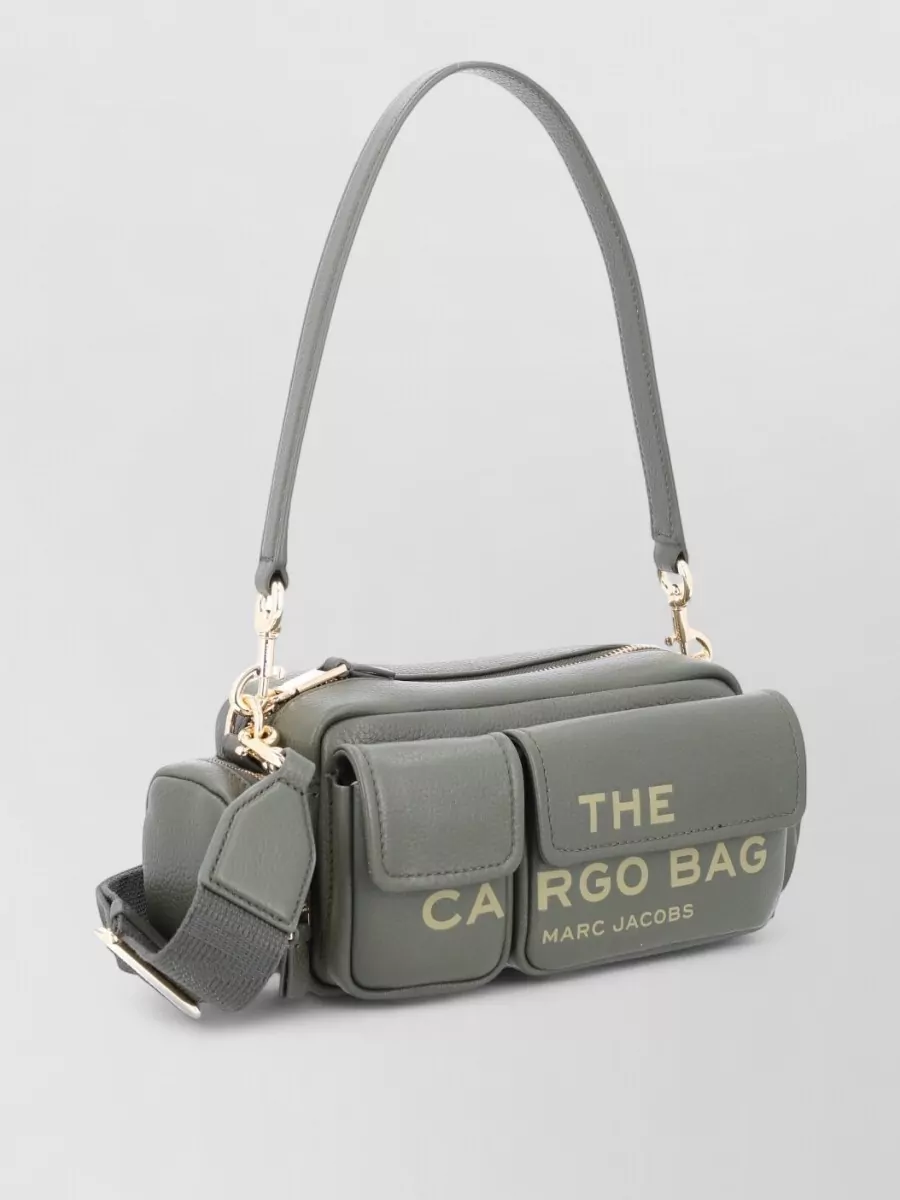 Marc Jacobs Versatile Shoulder Bag Featuring Multiple Pockets