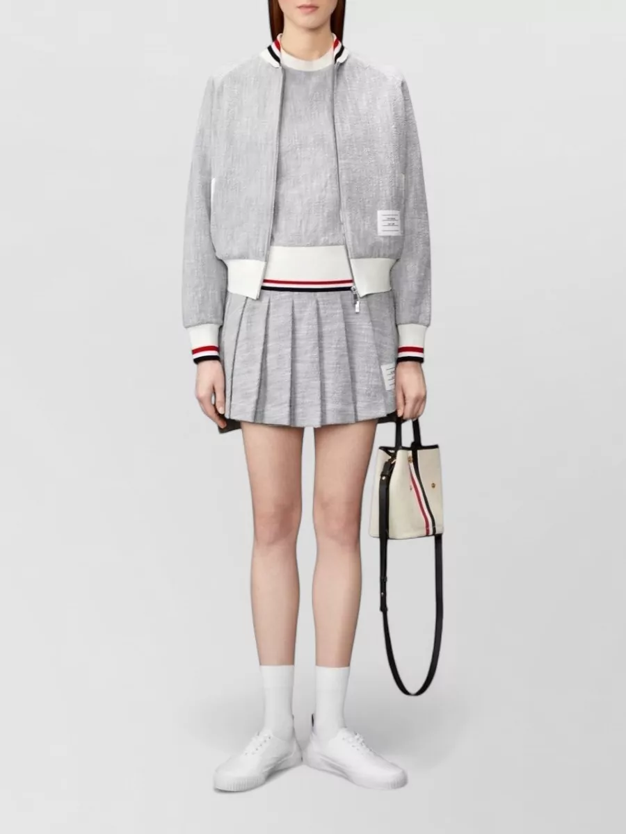 Thom Browne Pleated Mini Skirt