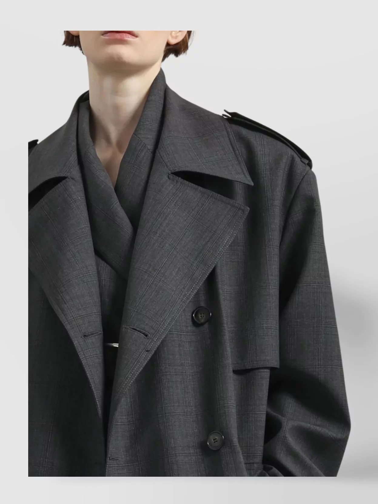 The Frankie Shop Bleecker Oversized Trench Coat