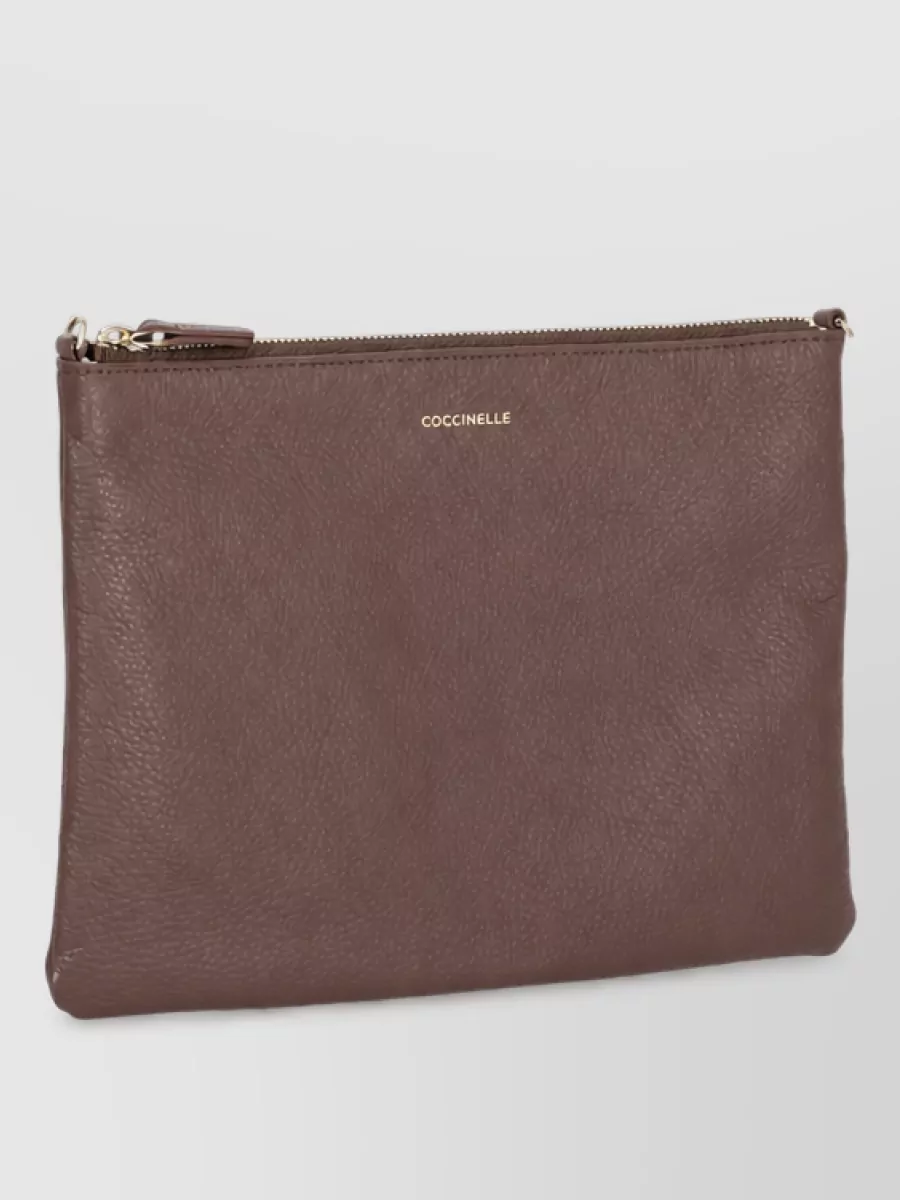 Coccinelle Leather Clutch Bag