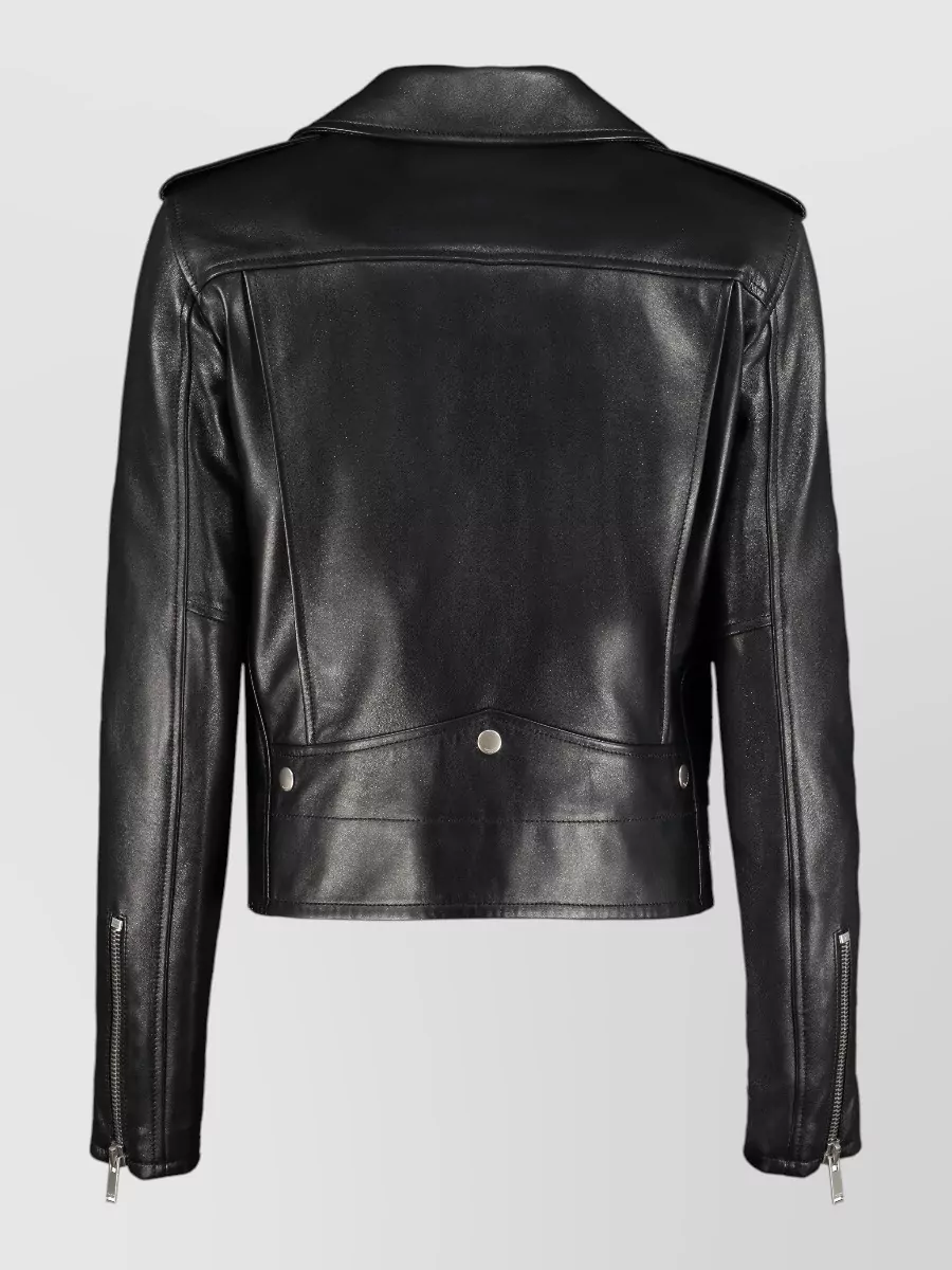 Saint Laurent Leather Biker Jacket