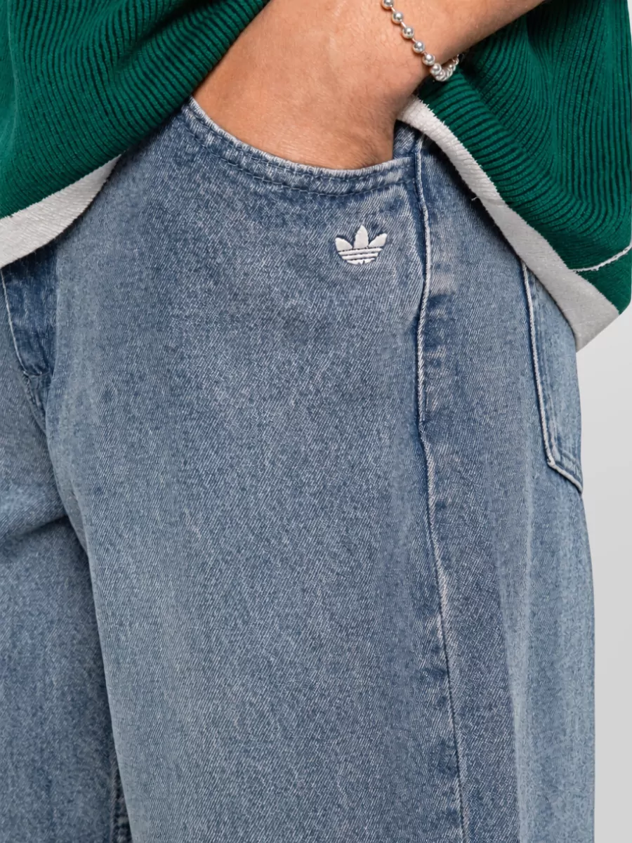 Adidas Denim Straight-Leg Jeans