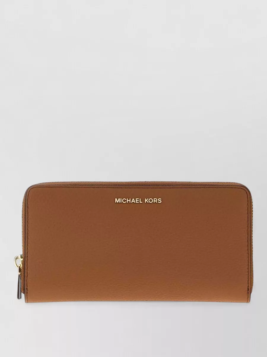 Michael Kors jet set leather clutch bag
