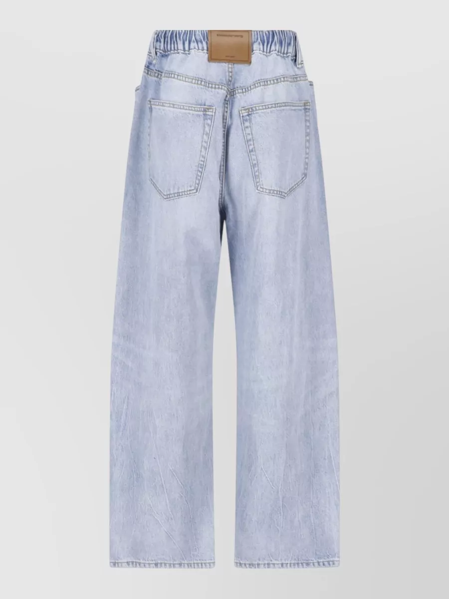 Alexander Wang Denim Straight-Leg Jeans