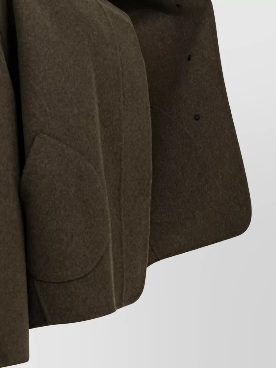 Soeur Wool Short Single Breasted Coat