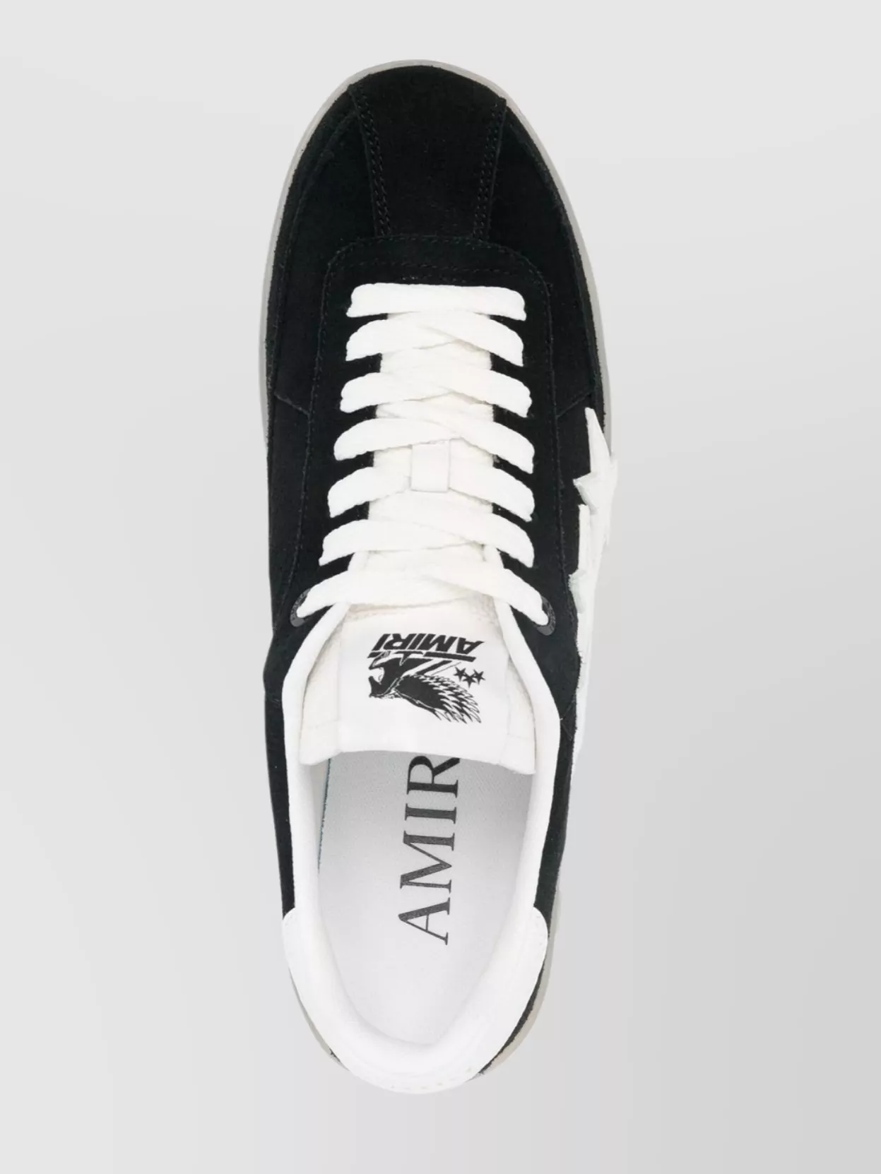 Amiri Starry Sole Round Toe Sneakers
