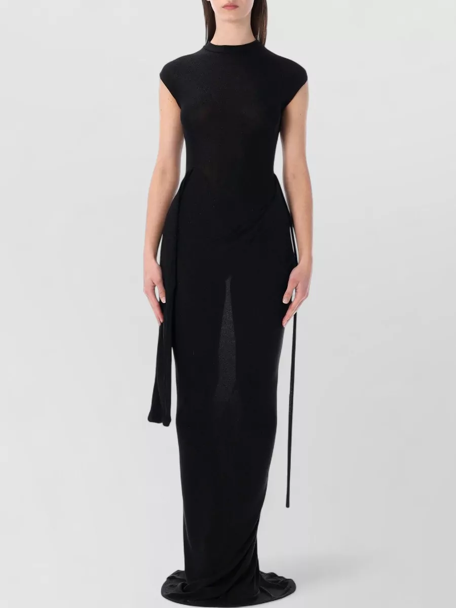 Ottolinger Lurex Deconstructed Strap Maxi Dress