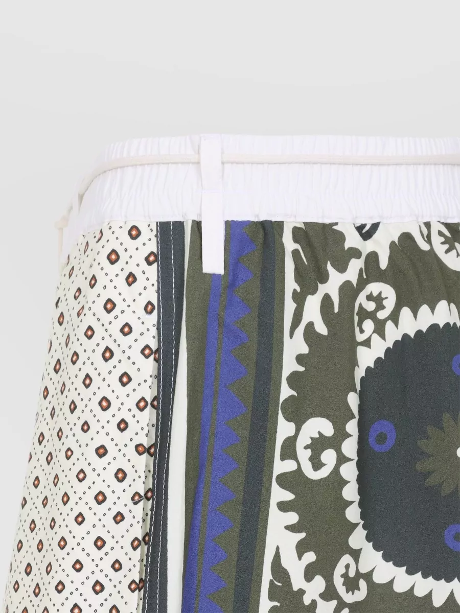 Mordecai Cotton Wide-Leg Pajama Pants