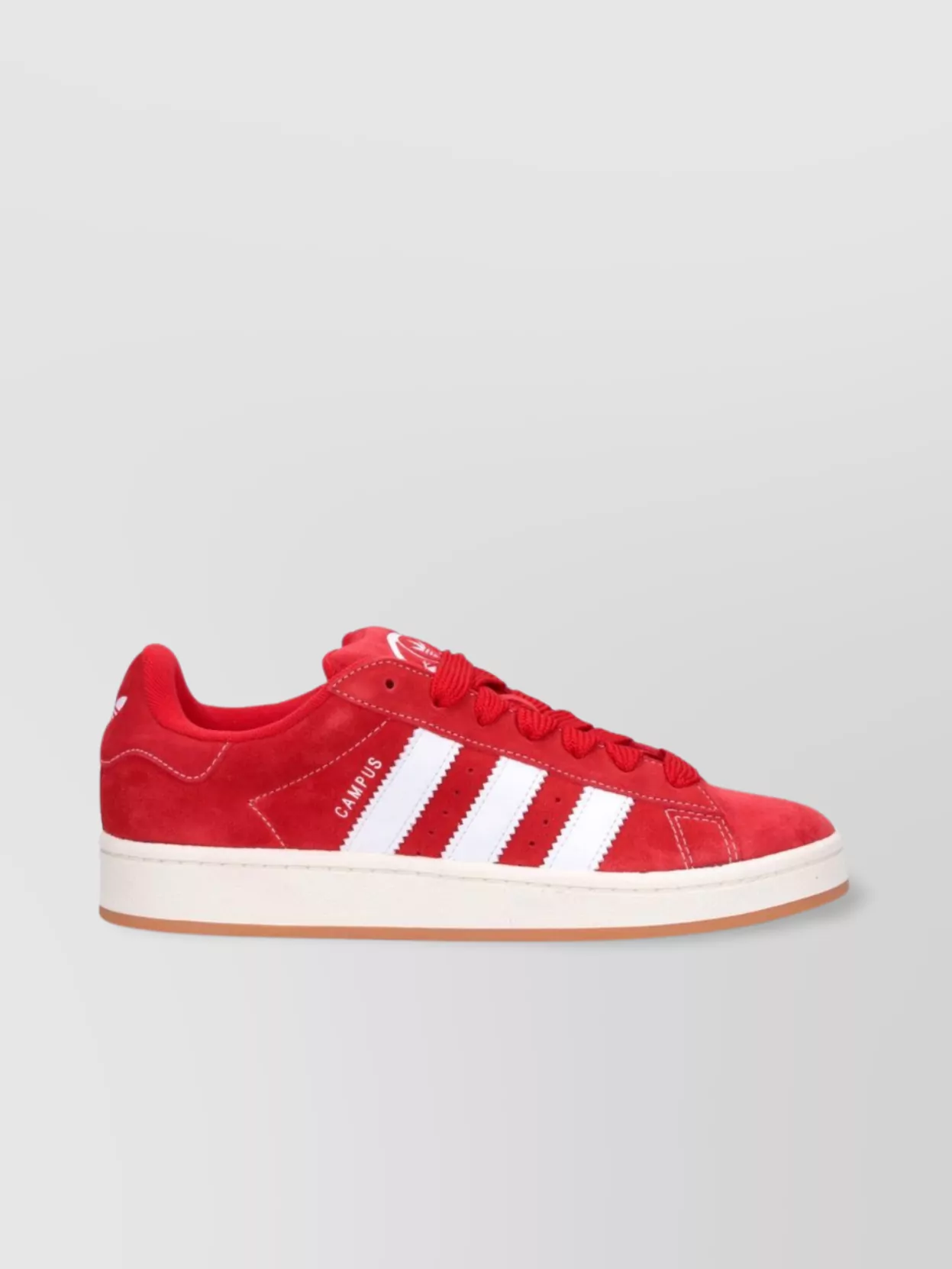 Adidas Low Top Suede Sneakers With Rubber Sole