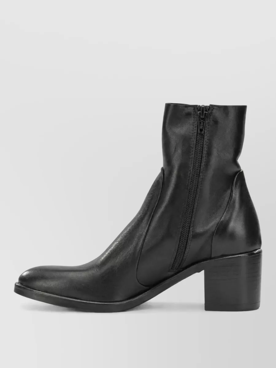 Strategia Leather Ankle Boots