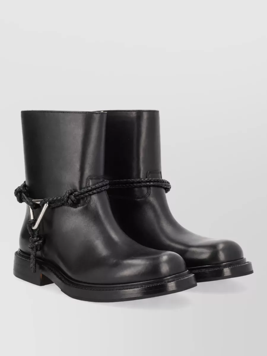 Bottega Veneta Leather Ankle Boots