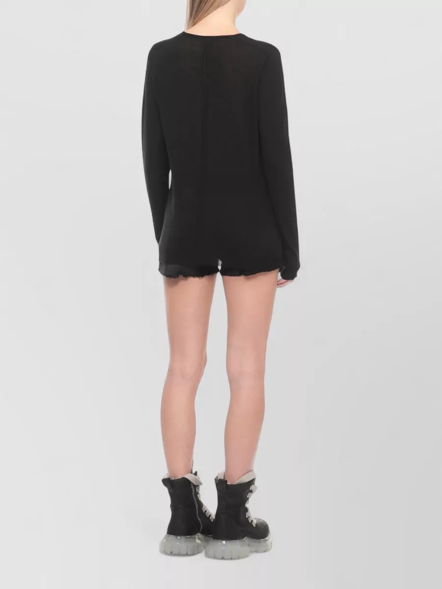 Rick Owens V-Neck Sweatshirt