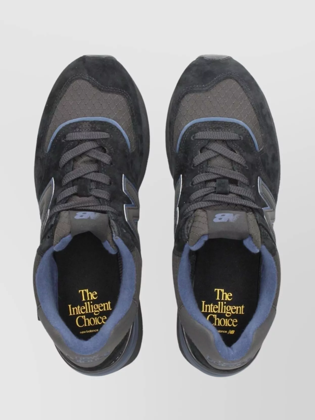 New Balance 574 Sneakers With Round Toe And Mesh Panels