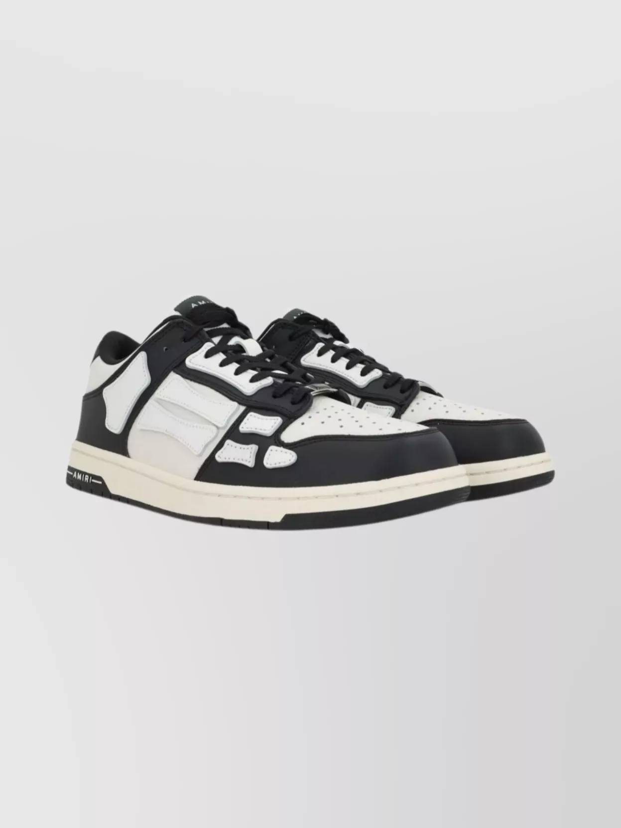 Amiri Sneakers With Contrast Panels And Perforated Detailing