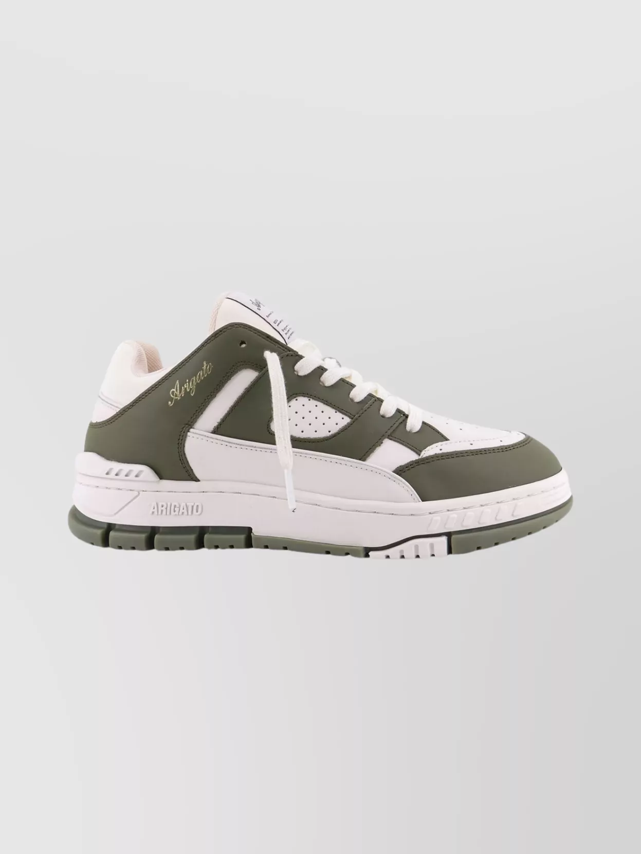 Axel Arigato Low-Top Leather Sneakers Contrast Panels