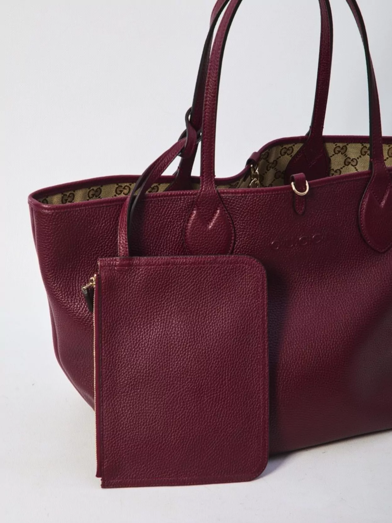 Gucci Large Reversible Totissima Beach Bag