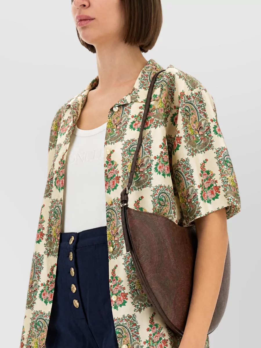 Etro Printed Silk Shirt