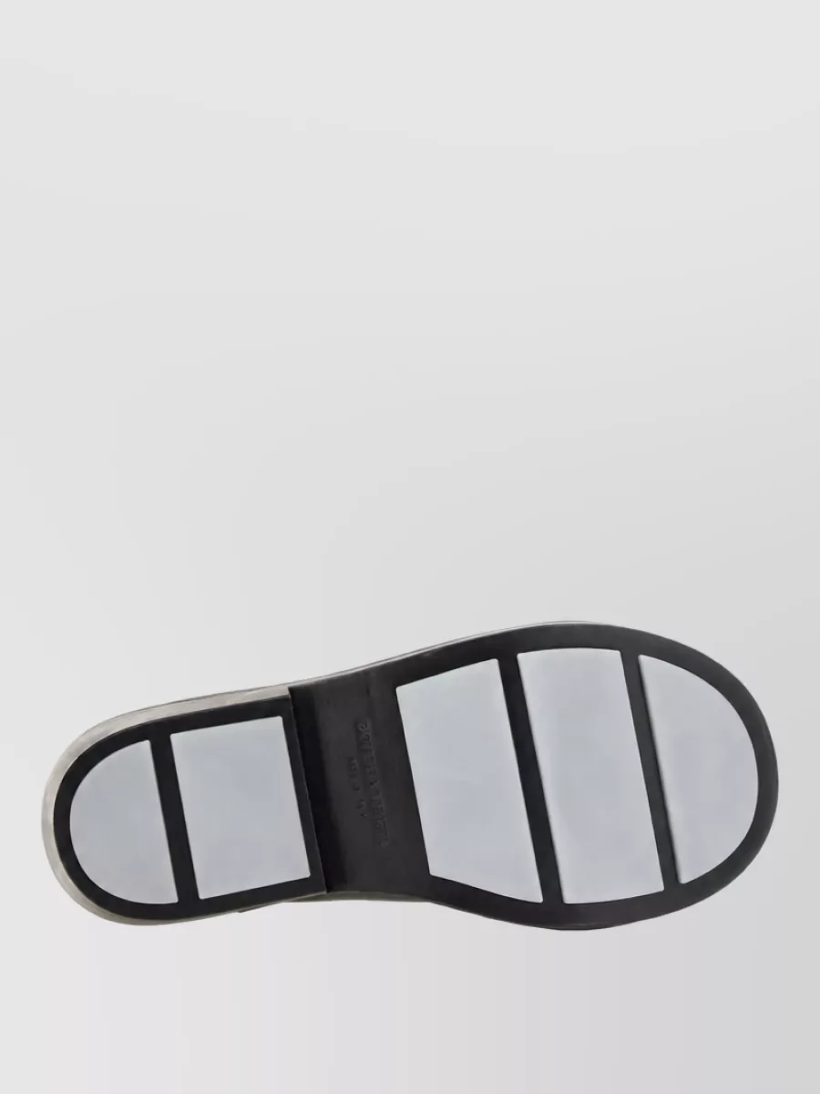 Bottega Veneta Leather Fireman Chelsea Boots