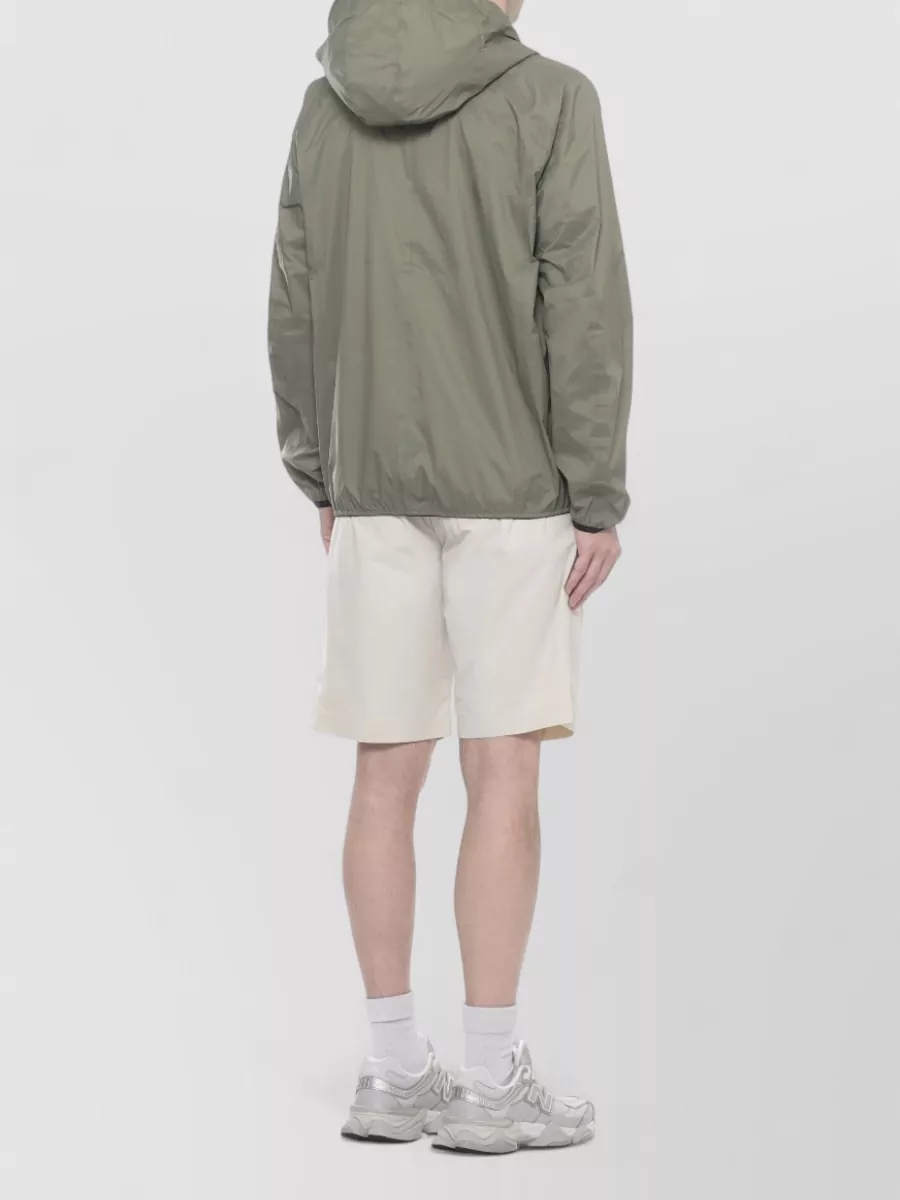 K-Way Hooded Waterproof Jacket