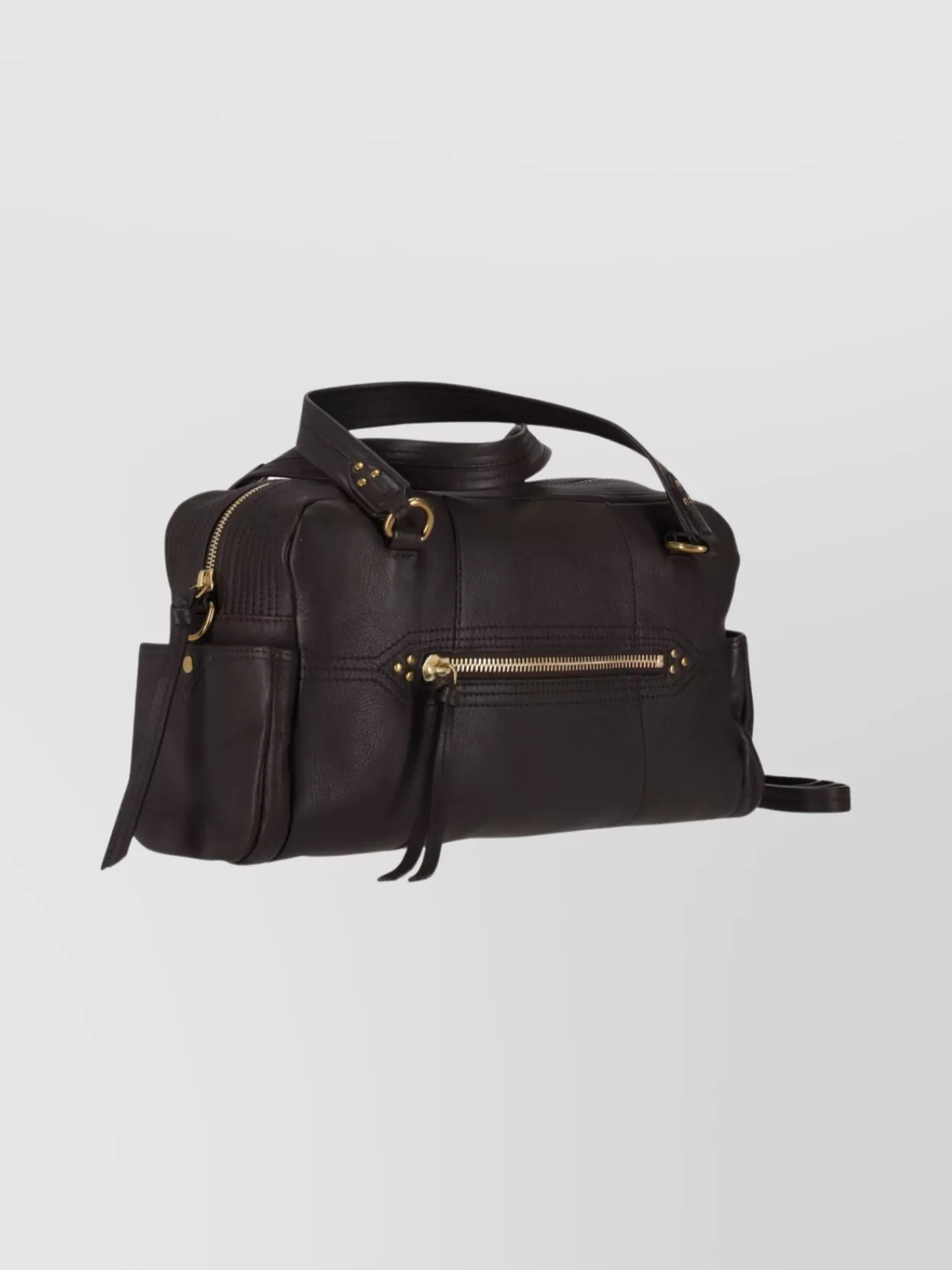 Jérôme Dreyfuss Lucky Bowling Clutch Bag Pockets