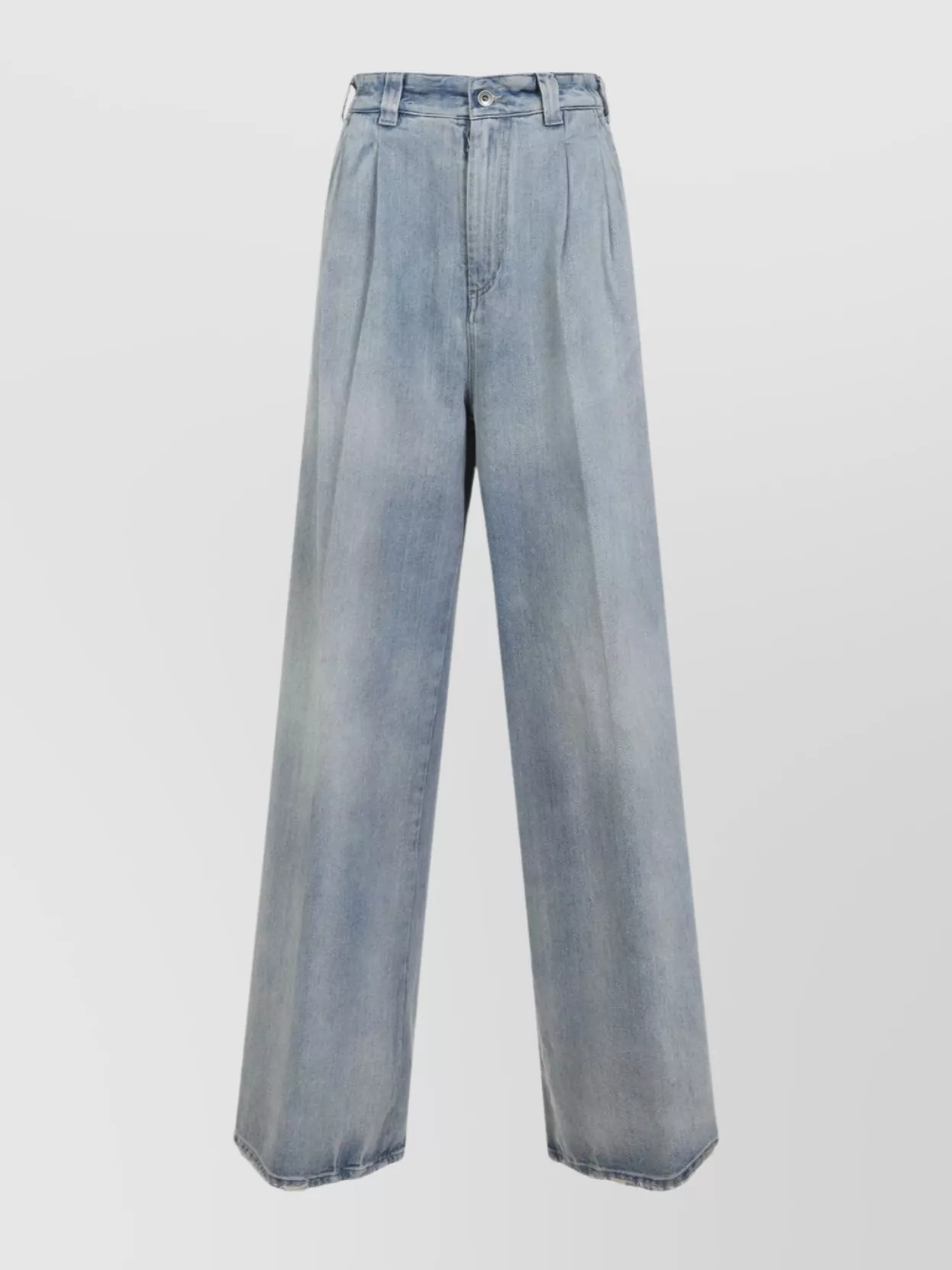 Maison Margiela 5 Pockets High Waist Wide Leg Trousers