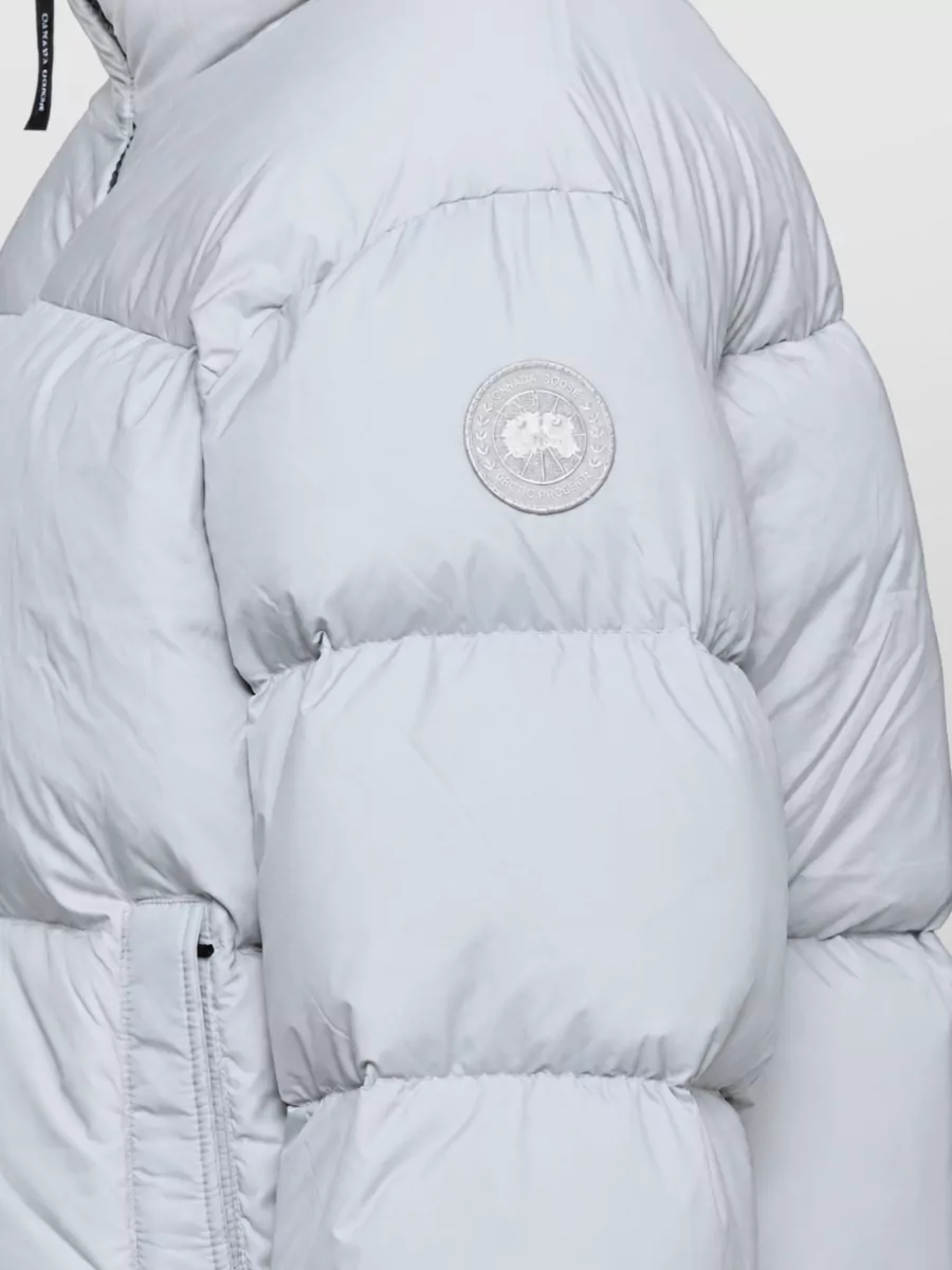 Canada Goose Down High-Neck Short Puffer Jacket