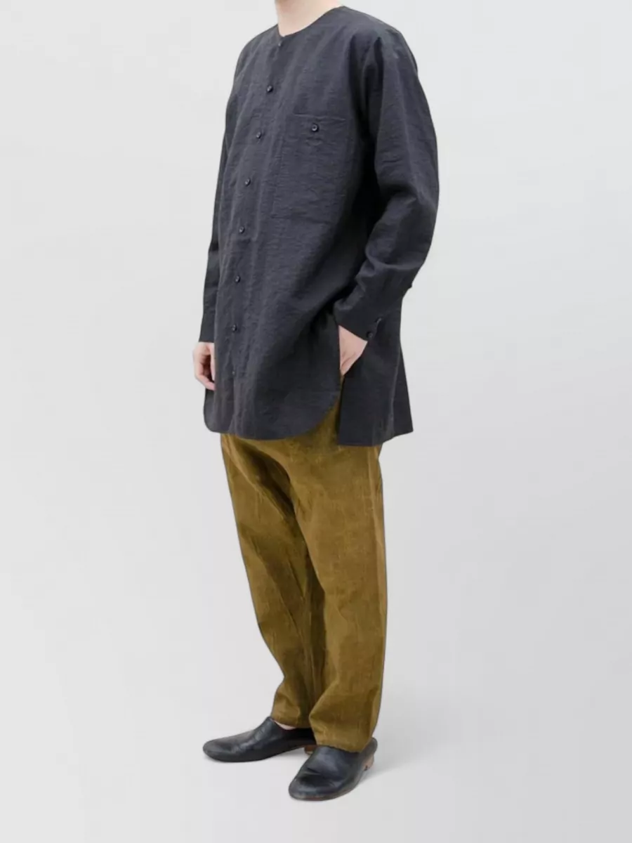 Uma Wang Denim Straight-Leg Trousers