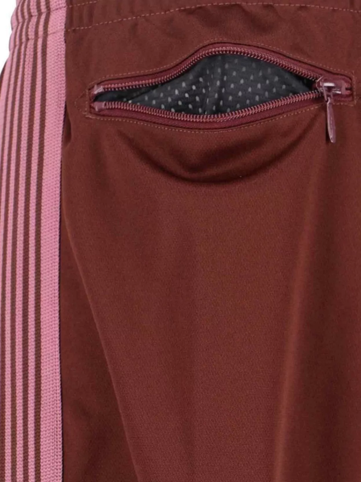 Needles Straight Trousers With Elastic Waistband And Pocket