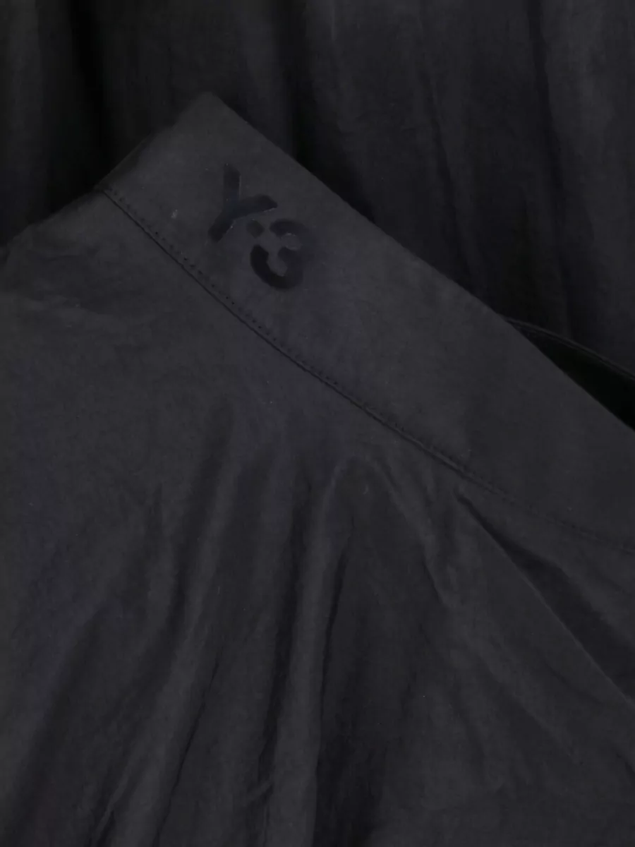 Y-3 Crinkled Balloon Midi Skirt