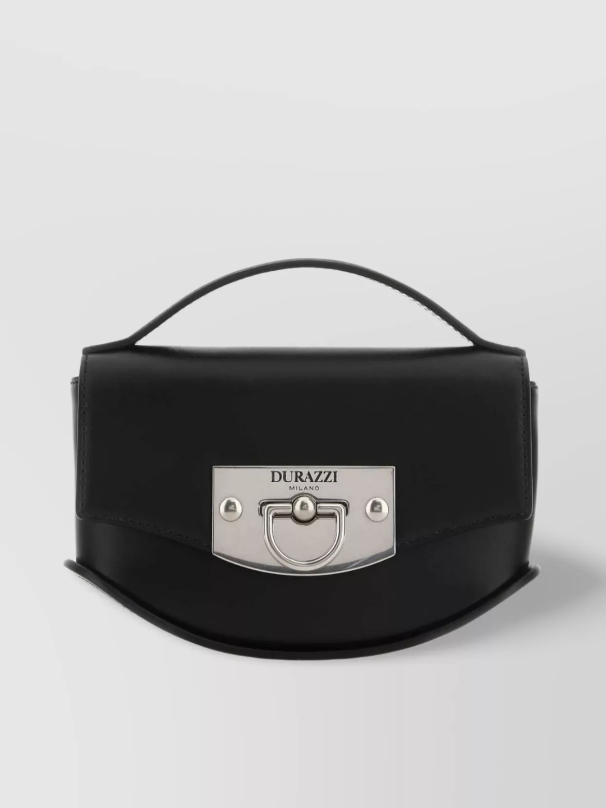 Durazzi Mini Swing Handbag Curved Base In Black