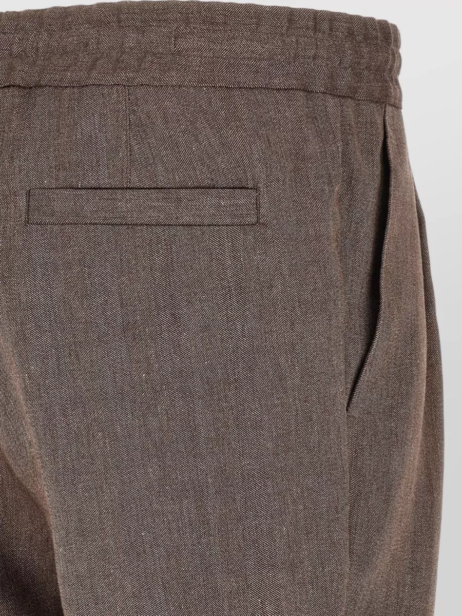 Brunello Cucinelli Linen Wool Bermuda Shorts