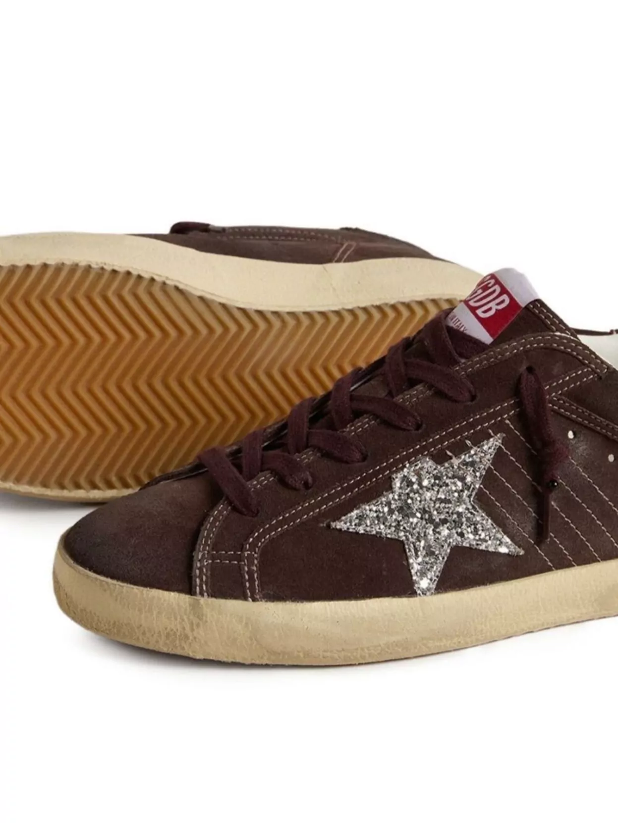 Golden Goose Star Glitter Sneakers Contrast Sole
