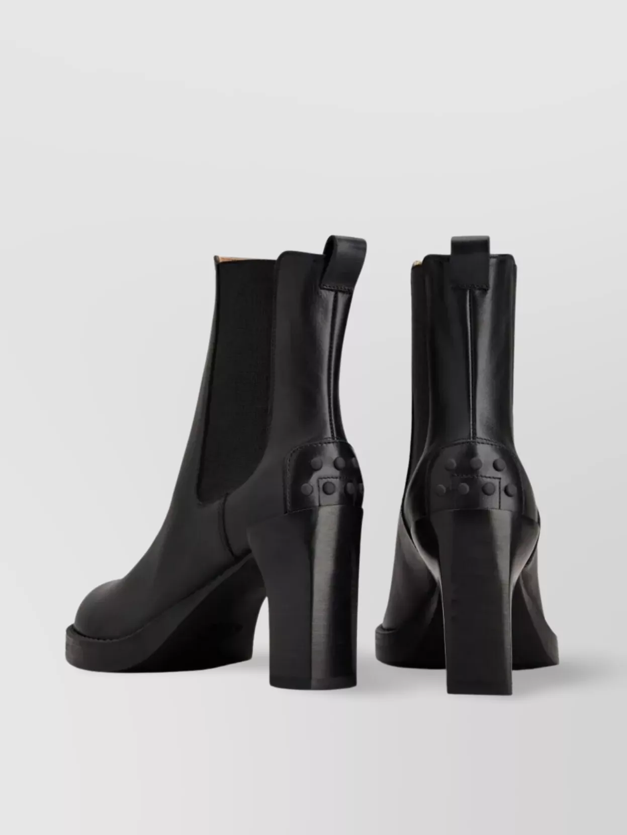 Tod's Block Heel Chelsea Ankle Boots