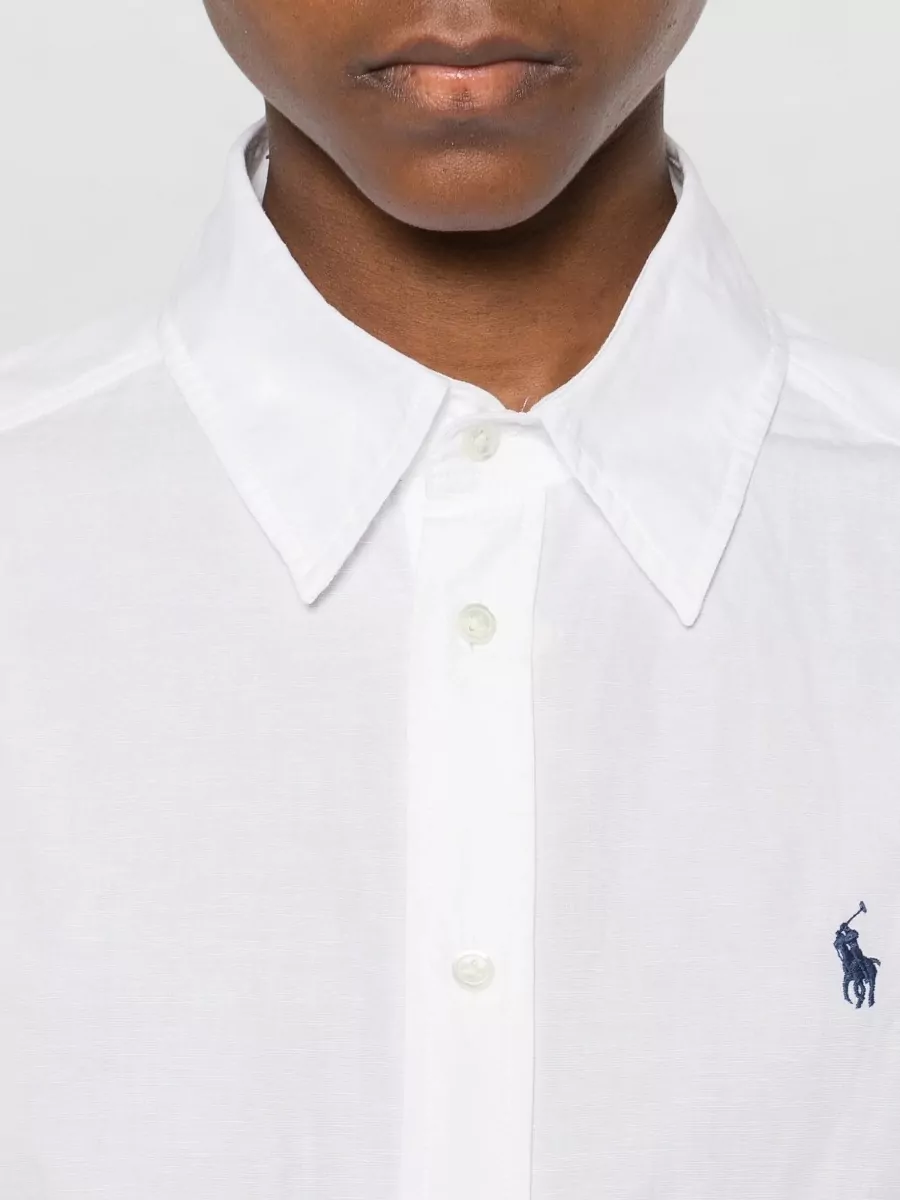 Polo Ralph Lauren Long Sleeve Shirt Dress Belted Waist