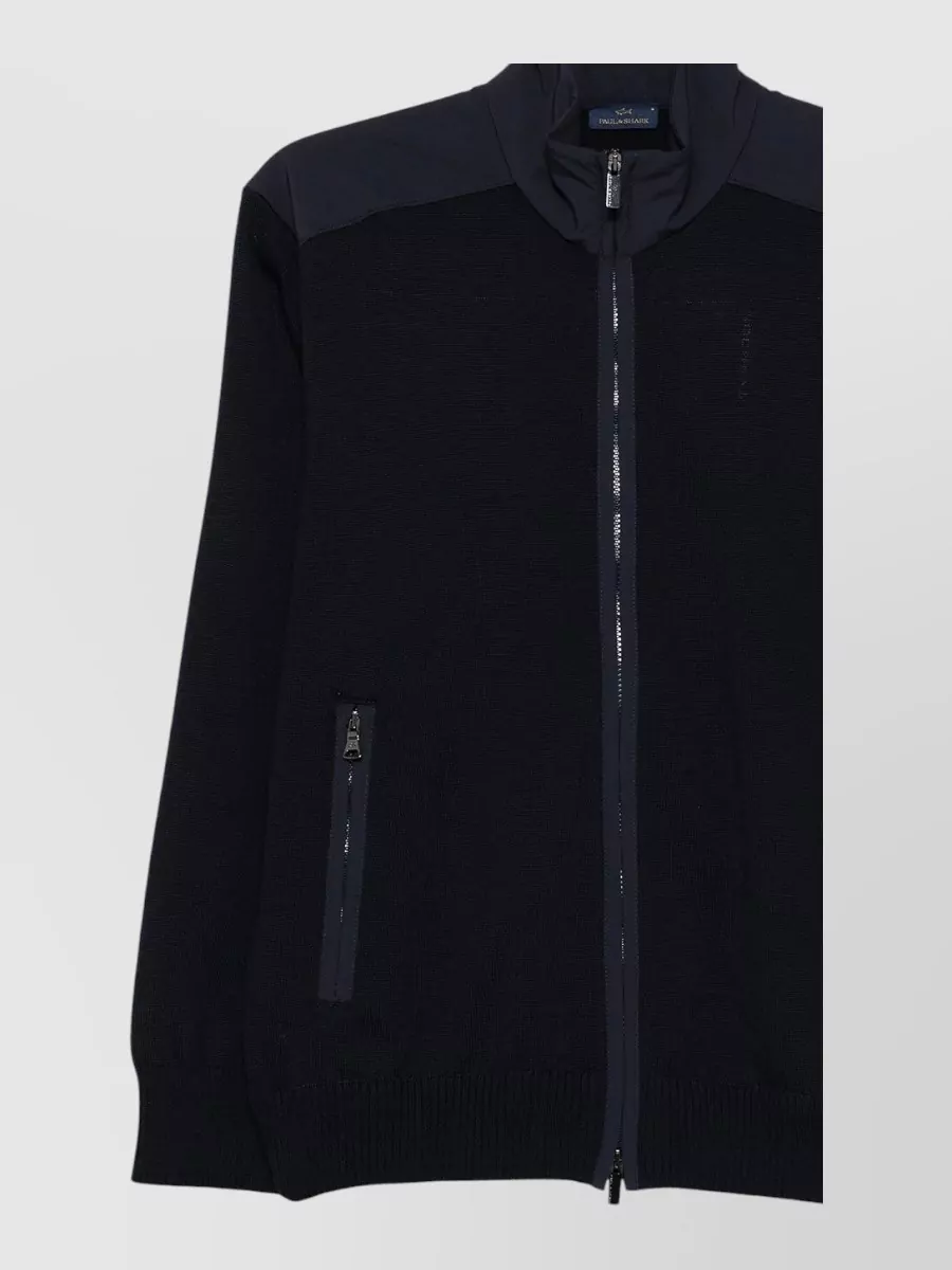 Paul & Shark Virgin Wool Zip Jumper