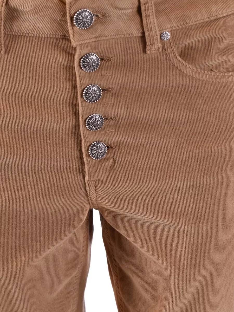 Dondup Striped Cropped Trousers