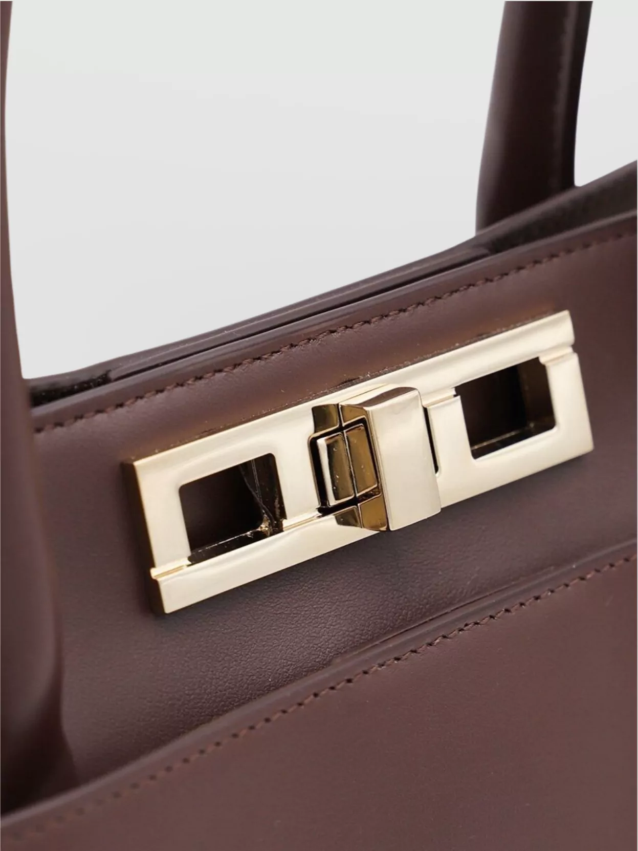 Fabiana Filippi Structured Top Handle Shoulder Bag
