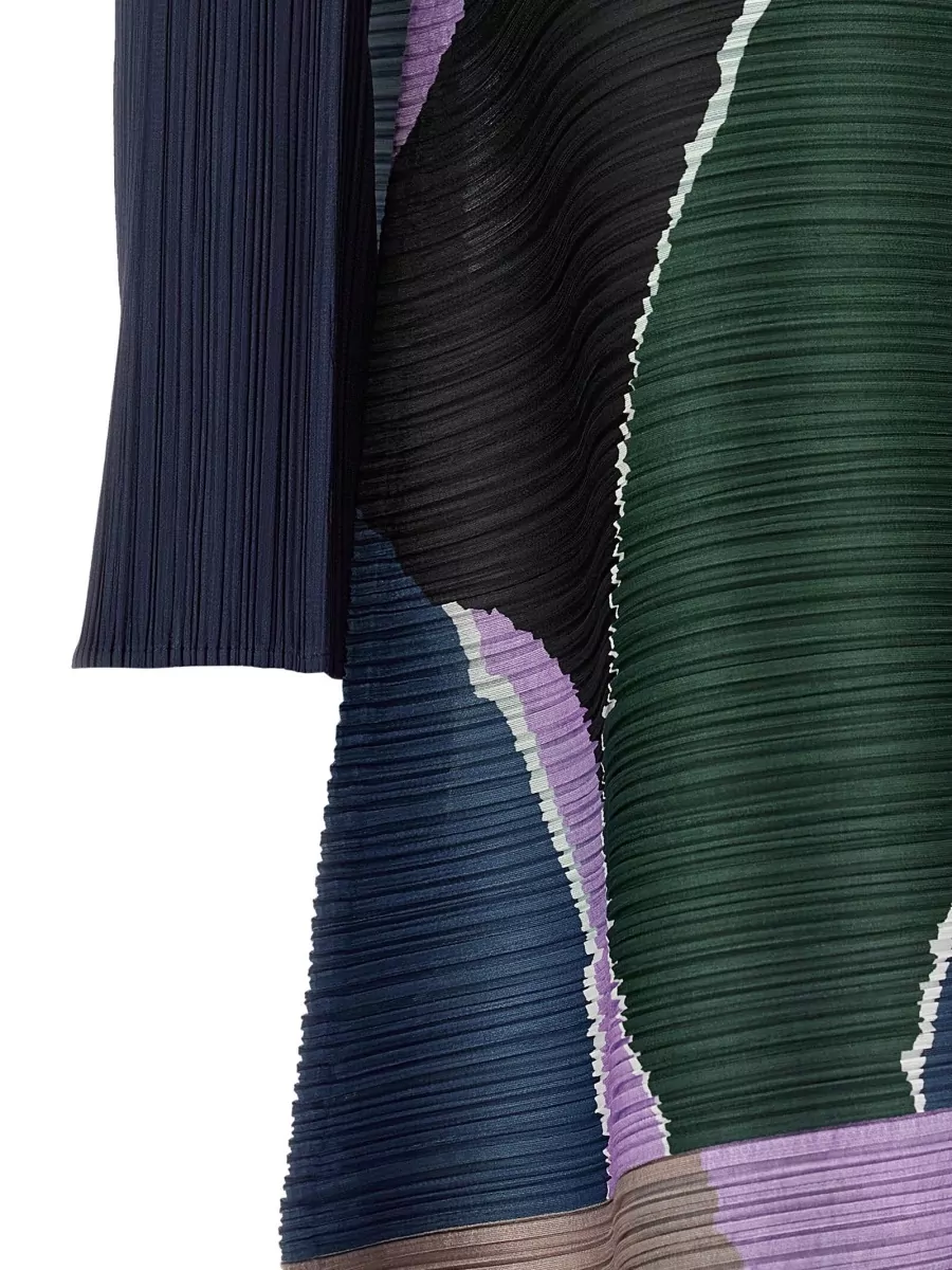 Pleats Please Issey Miyake Pleated Blouse