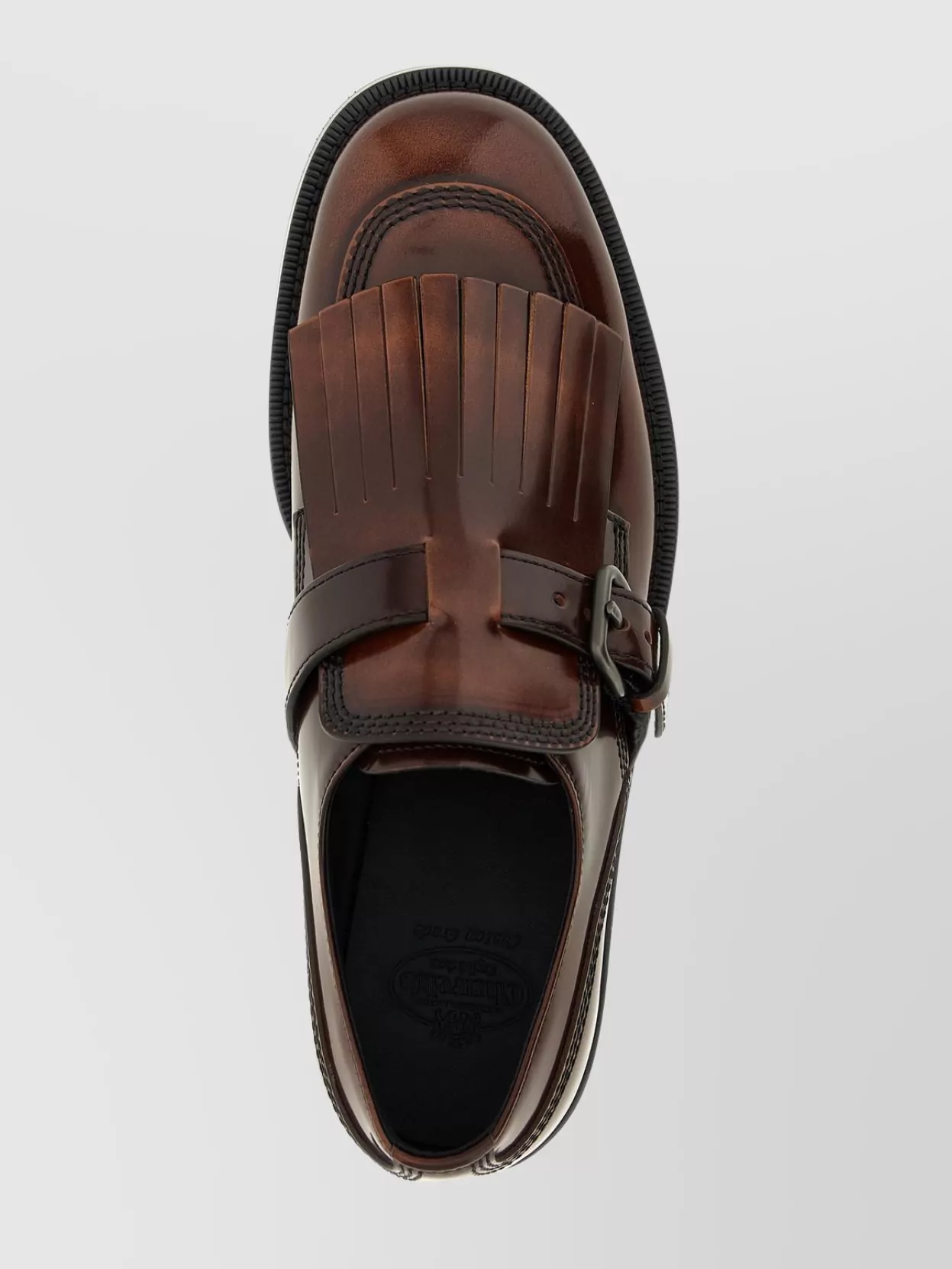 Church's Lace-Up Shoes With Buckle And Fringe Detail