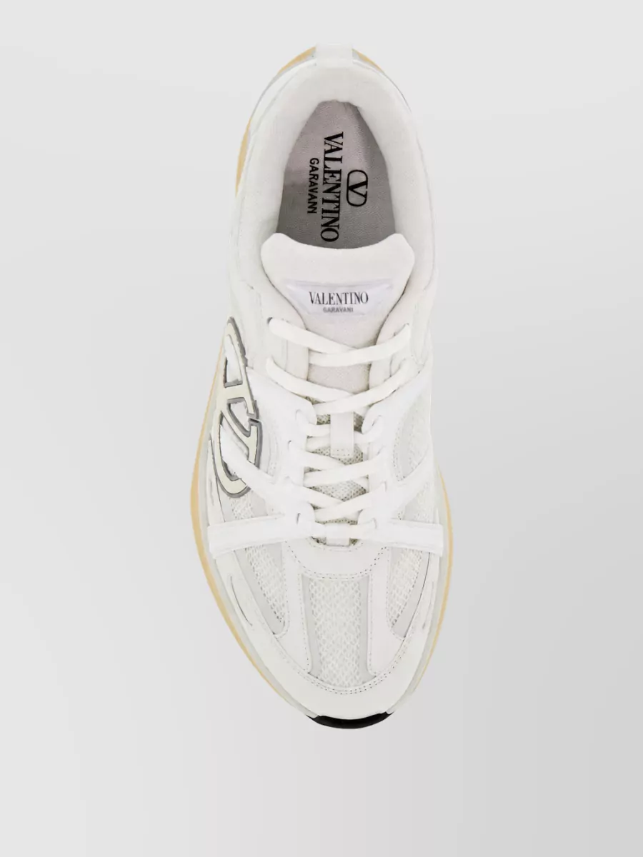 Valentino Garavani Leather Low-Top Sneakers