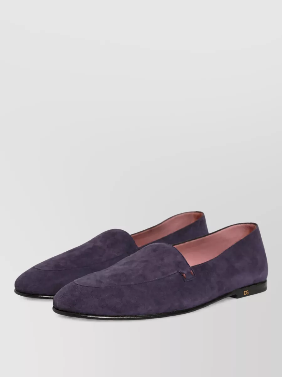 Dolce&Gabbana leather slippers