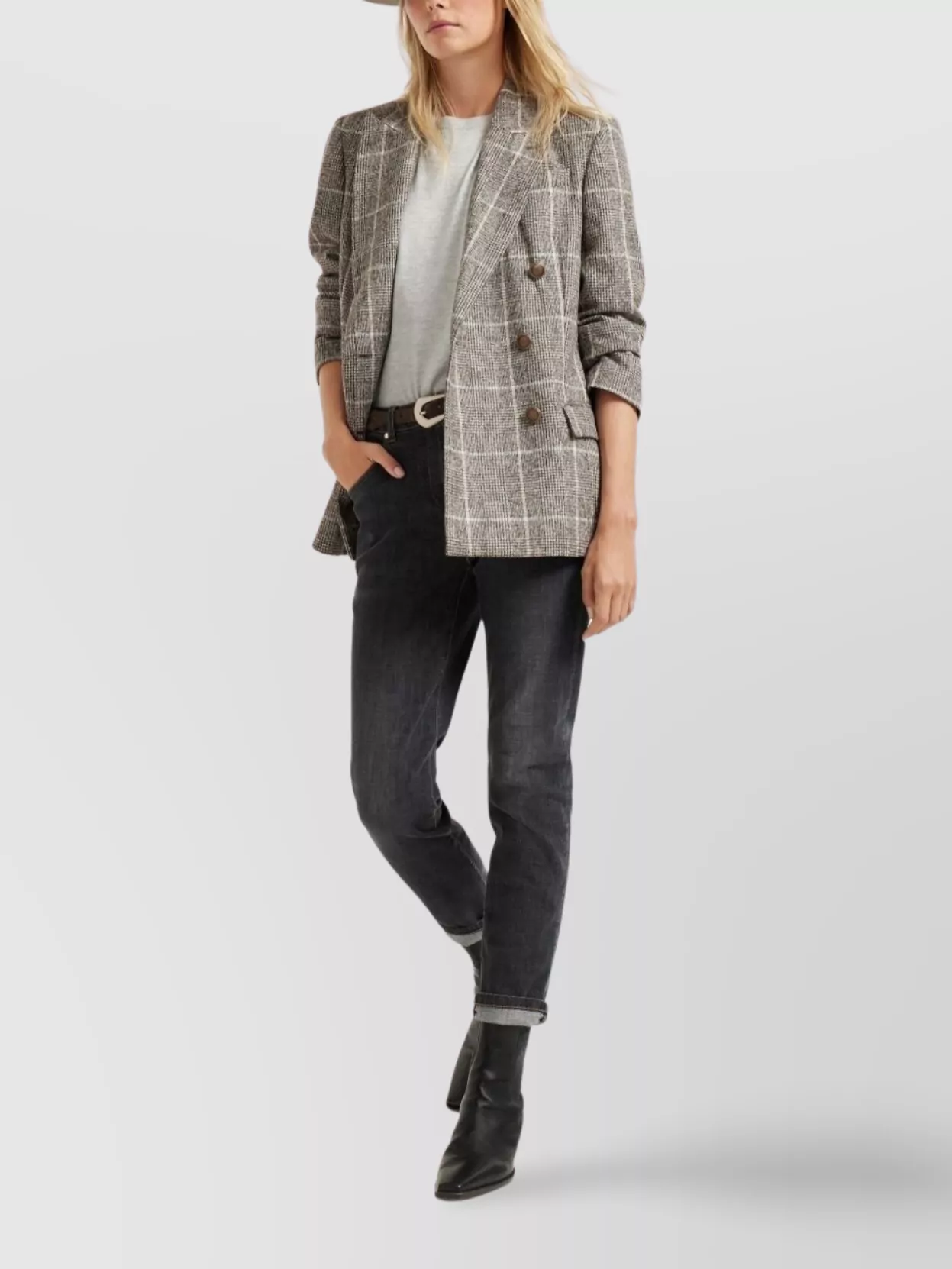 Brunello Cucinelli Cashmere And Silk T-Shirt
