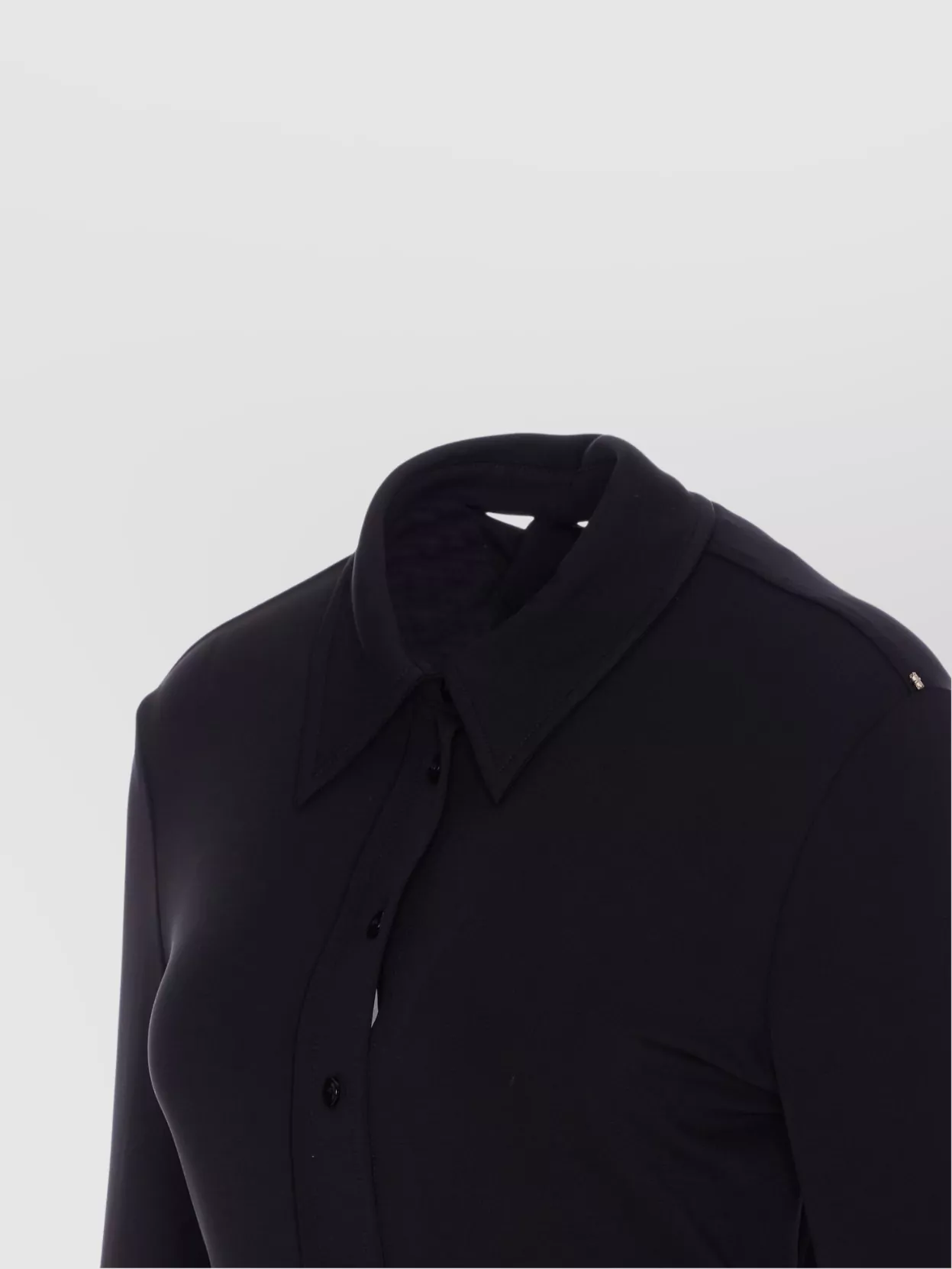 Sportmax Back Cut Out Long Sleeve Shirt