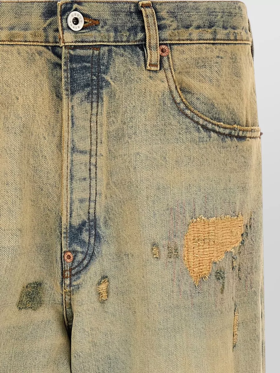 Kenzo Denim Straight-Leg Jeans