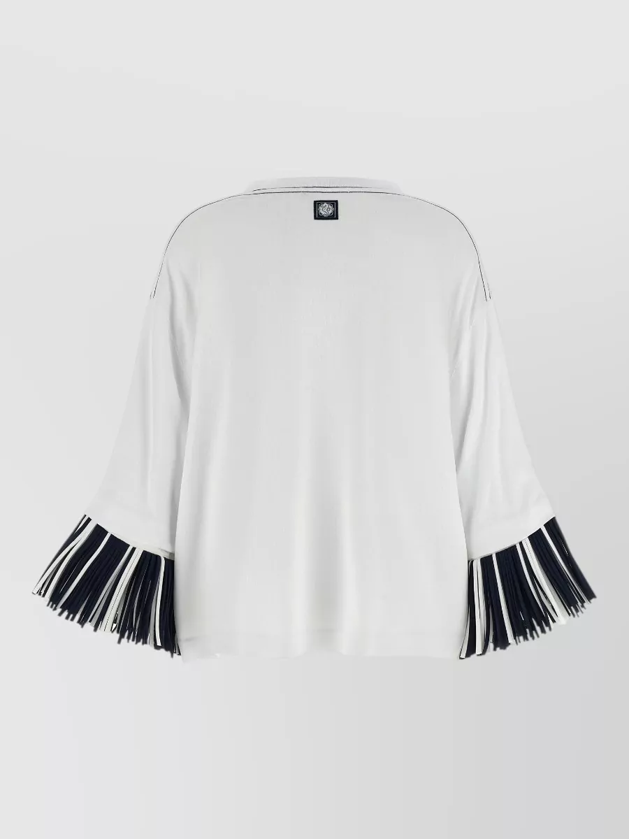 Jacquemus Cotton Cropped Flared Short-Sleeve T-Shirt