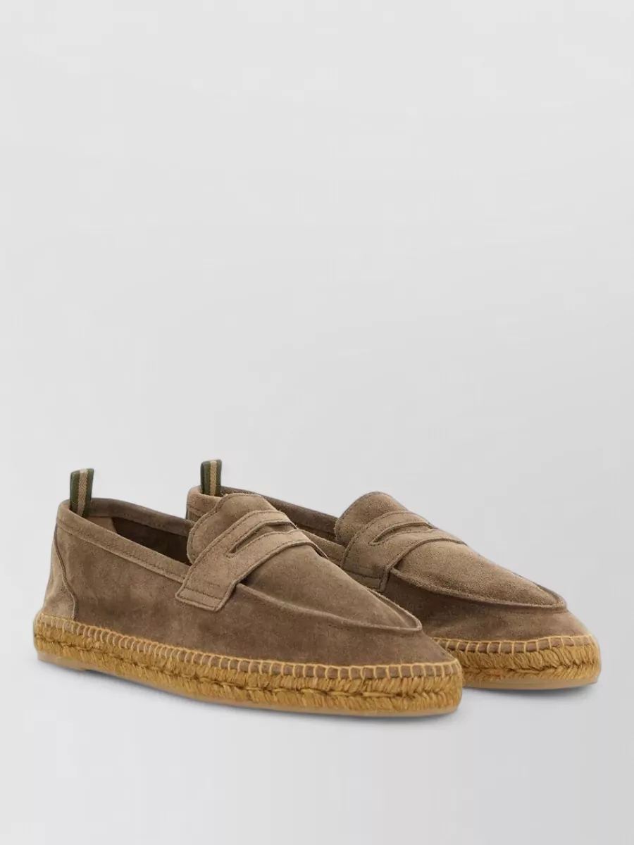 Castaner Leather Espadrilles