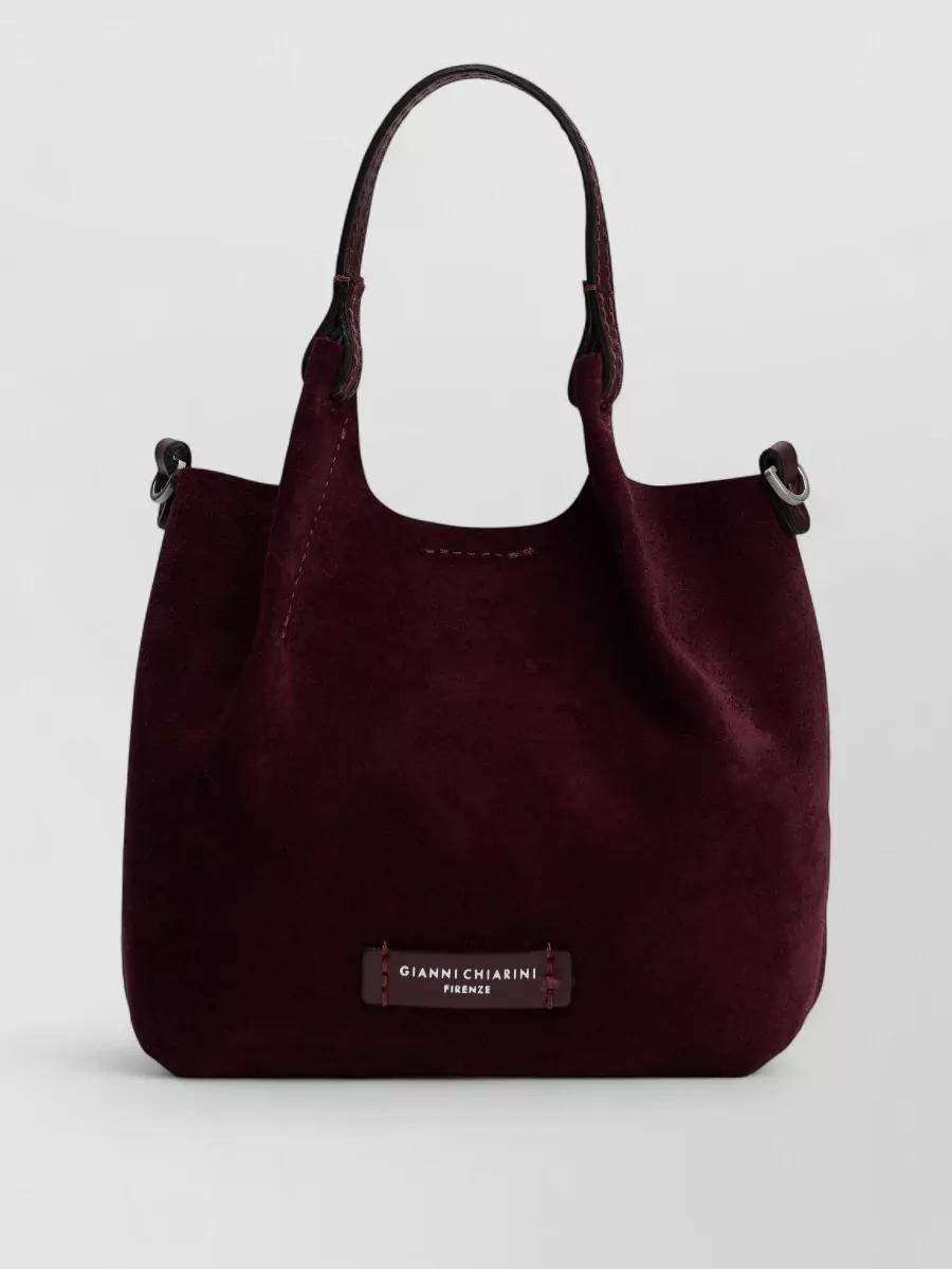 Gianni Chiarini Suede Bucket Bag
