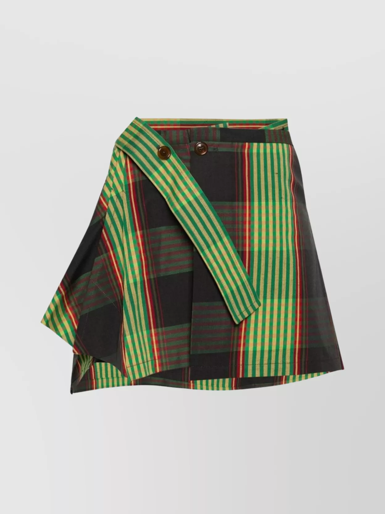 Shop Vivienne Westwood Asymmetric Hem High Waist Skirt