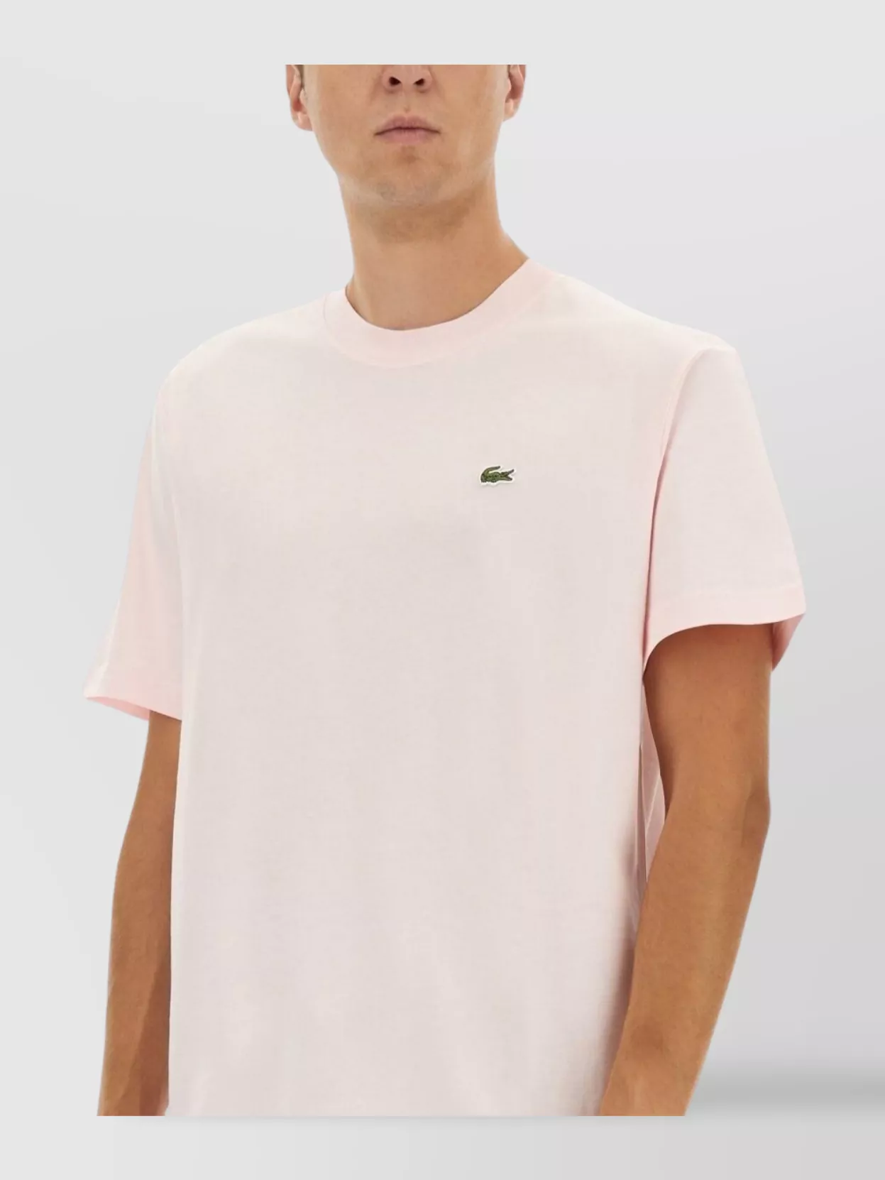 Lacoste Crew Neck Short Sleeve Fitted T-Shirt